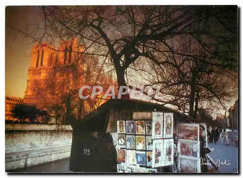 Cartes postales moderne Lumieres et Scenes de Paris Bouquiniste des quais de la Seine