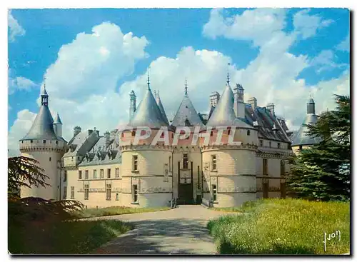 Moderne Karte Couleurs et Lumiere de France Val de Loire Chateau de Chaumont Loir et Cher