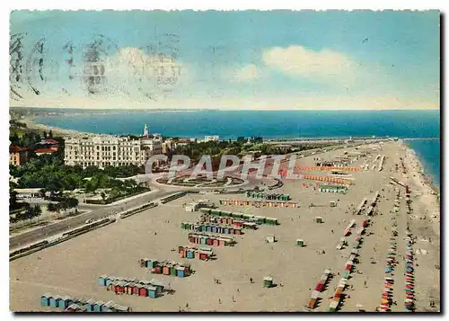 Moderne Karte Riviera di Rimini Vue aerienne