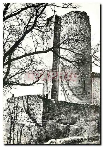 Cartes postales moderne Vals Ariege Eglise Rupestre Corolingienne Tour Appuis merovingiens Croix Celtique
