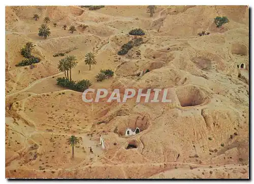 Cartes postales moderne Sud Tunisien Matmata habitations troglodytes