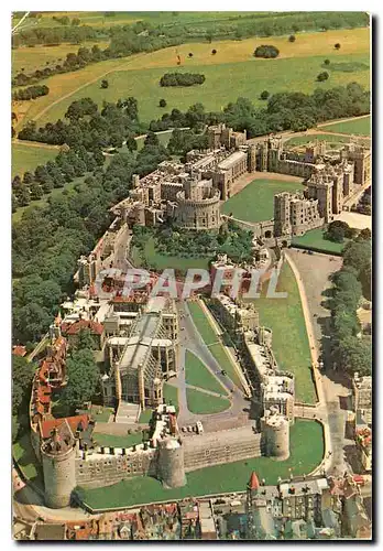 Cartes postales moderne Aerial View of Windsor Castle