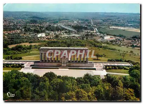 Cartes postales moderne Chateau Thierry Aisne vue aerienne Monument americain