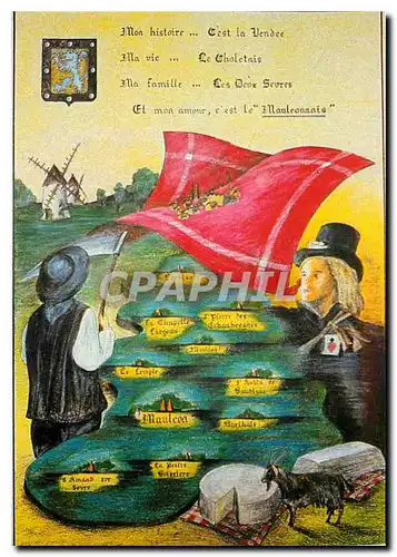 Cartes postales moderne Lem Mauleonnais deux Sevres 1er prix du Concours de l'affiche organise par le Syndicat d'Initiat