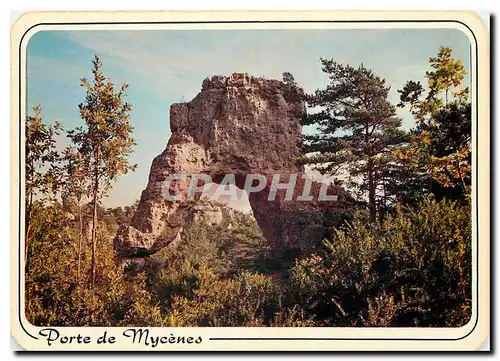 Cartes postales moderne Circuit des gorges du Tarn Montpellier le Vieux Porte de Mycenes