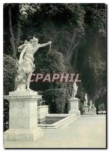 Moderne Karte Chateau de Versailles l'Allee des trois Fontaines et la Fontaine du soir