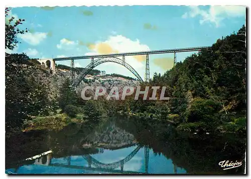 Moderne Karte Le Cantal pittoresque Le Viaduc de Garabit