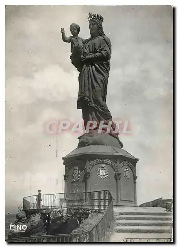 Cartes postales moderne Le Puy Haute Loire Statue de Notre Dame de France dominant la Ville