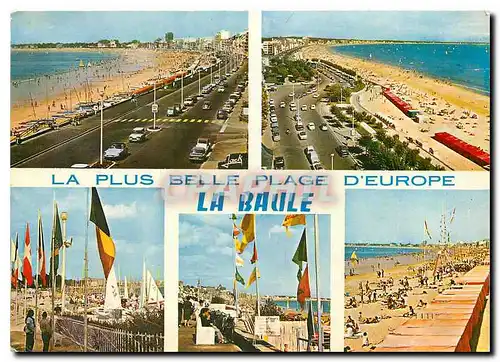 Moderne Karte Couleurs de Bretagne La Baule L A La plus belle plage d'Europe