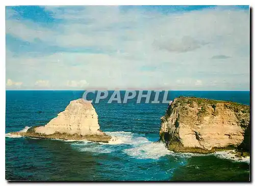 Moderne Karte Guadeloupe Porte d'Enfer Hell's Gate