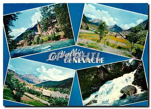 Cartes postales moderne Les Hautes Alpes touristiques La pittoresque vallee de Nevache et de la Claree H A Val des Pres