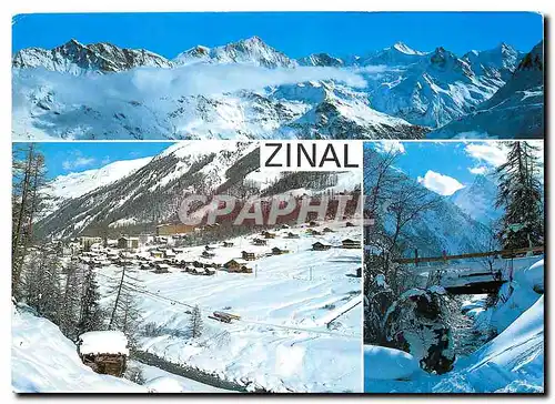 Cartes postales moderne Zinal Val d'Anniviers Suisse