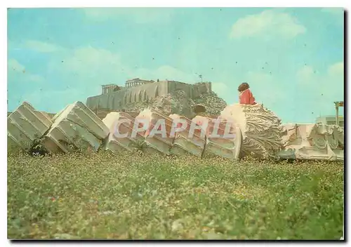 Cartes postales moderne Athenes Vue de l'Acropole