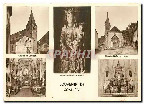 Cartes postales moderne Souvenir de Conliege