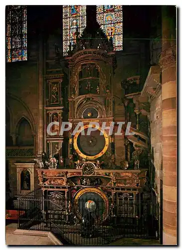 Cartes postales moderne Cathedrale de Strasbourg l'horloge astronomique