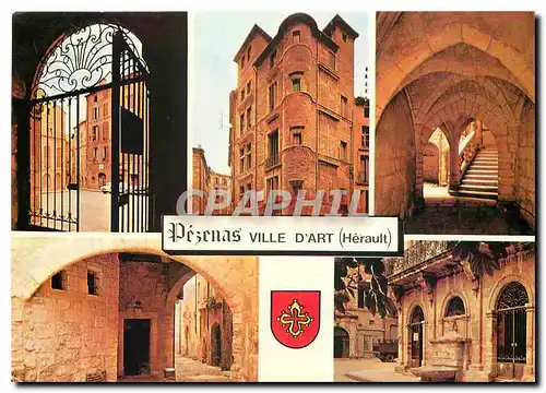 Cartes postales moderne En Languedoc Pezenas Ville d'Art