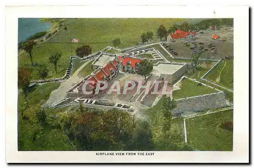 Cartes postales moderne Airplane View From the East The Flag Bastion