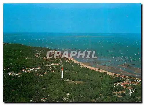 Cartes postales moderne Couleurs et Lumiere de France Bassin d'Arachon Cap Ferrat Gironde Vue aerienne