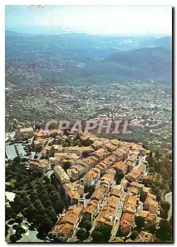 Cartes postales moderne Cabris Alpes Maritimes Vue aerienne en leger conte jour