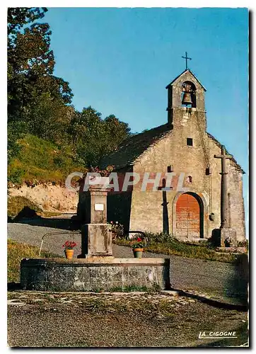 Moderne Karte La petite eglise de montagne