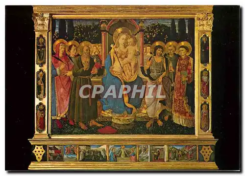 Cartes postales moderne Avignon Vaucluse Musee du Petit Palais Madone de Buckingham Palace