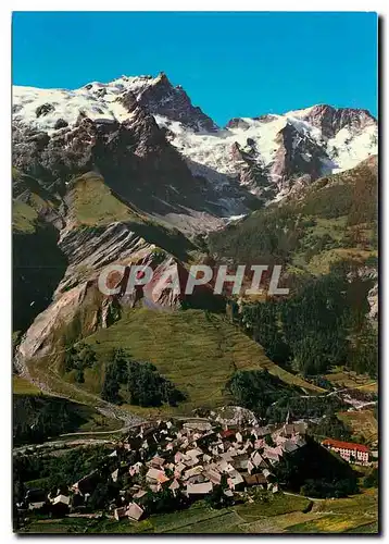 Cartes postales moderne Les Alpes touristiques La Grave Hautes Alpes Grand Pic de la Meije et le Rateau