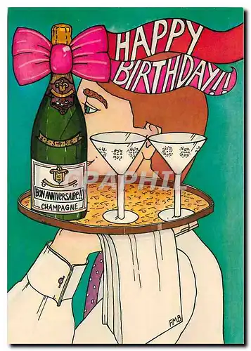 Cartes postales moderne Happy Birthday