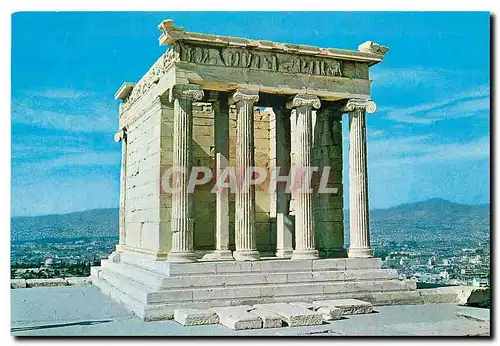 Cartes postales moderne Athenes Temple d'Ethena Nike