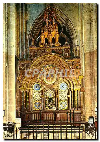 Moderne Karte Beauvais Oise La Cathedrale l'Horloge