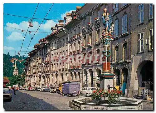 Cartes postales moderne Bern Fontaine de la Justice