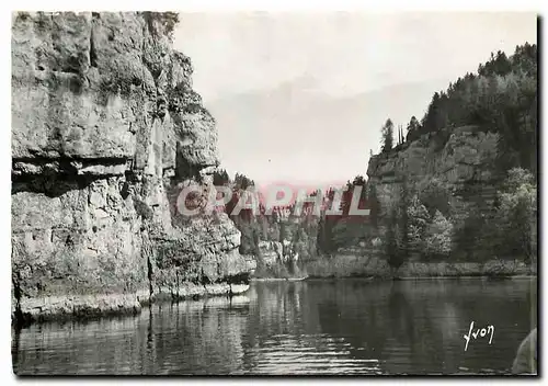 Cartes postales moderne Lac ou Villers Doubs Les bassins du Dous Rocher Louis Philippe