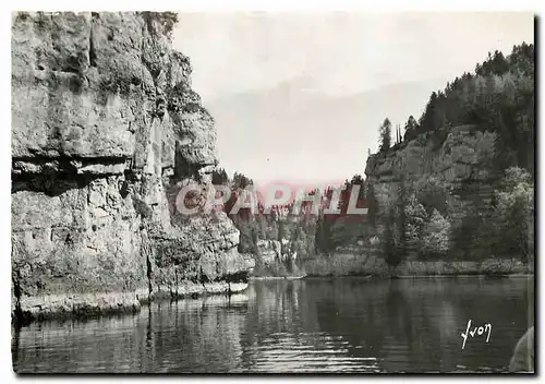 Moderne Karte Lac ou Villers Doubs Les bassins du Dous Rocher Louis Philippe