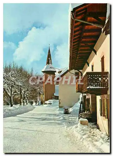 Cartes postales moderne St Cergue Suisse l'Eglise