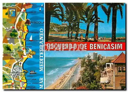 Cartes postales moderne Benicasim Castellon