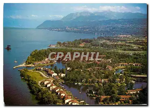 Cartes postales moderne Port Ripaille Haute Savoie Le Lac Leman et les Montagnes du Chabiais