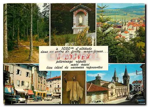 Moderne Karte La Louvesc Ardeche