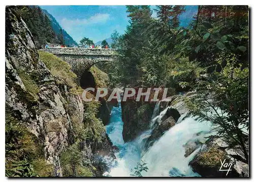 Cartes postales moderne Nos Belles Pyrenees Le Pont d'Espagne