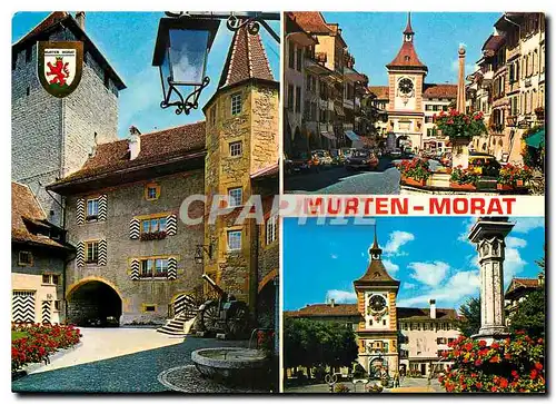 Moderne Karte Murten Morat