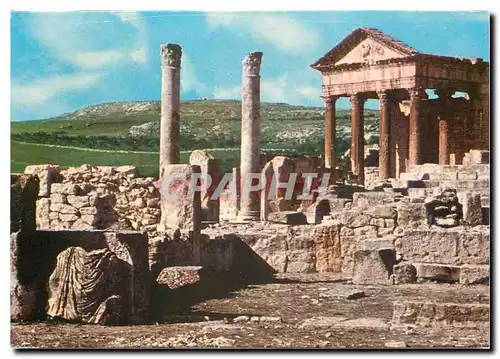 Cartes postales moderne Dougga Ruines romaines