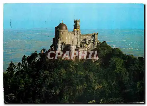 Moderne Karte Sintra Portugal National Palace of Pena