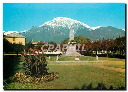 Cartes postales moderne Val Pellice Pittoresca Luserna S Giovanni Parco della Rimembranza e Monumento ai Caduti