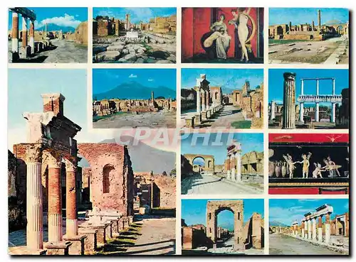 Cartes postales moderne Pompei