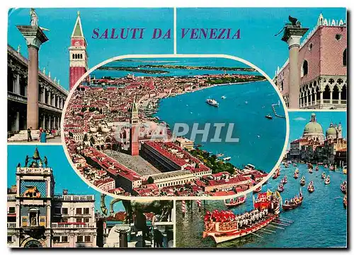 Cartes postales moderne Saluti da Venezia