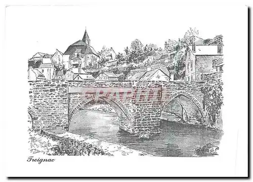 Cartes postales moderne Treignac