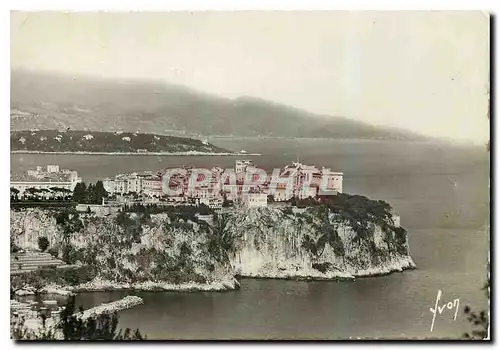 Cartes postales moderne Cote d'Azur Le rocher de Monaco