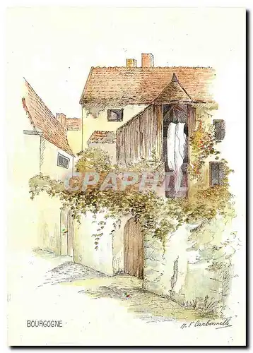 Cartes postales moderne Bourgogne