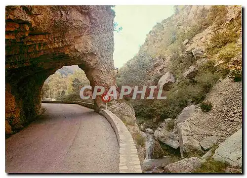 Moderne Karte Les Gorges de Trente Pas a Saint Ferreol Drome