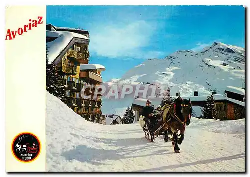 Cartes postales moderne Morzine Avoriaz Hte Savoie Station sans voitures Les Plaisirs