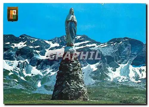 Cartes postales moderne Hautes Pyrenees Vierge du Cot