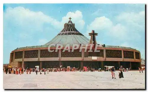 Moderne Karte Nueva Basilica de Guadalupe Mexico